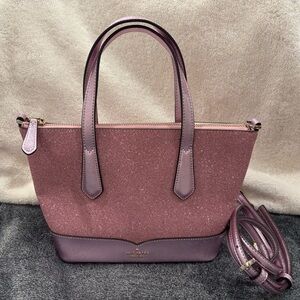 Kate Spade Pink Glitter Tote Bag
